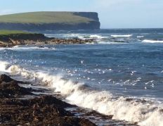 View From Garden Wall To Marwick